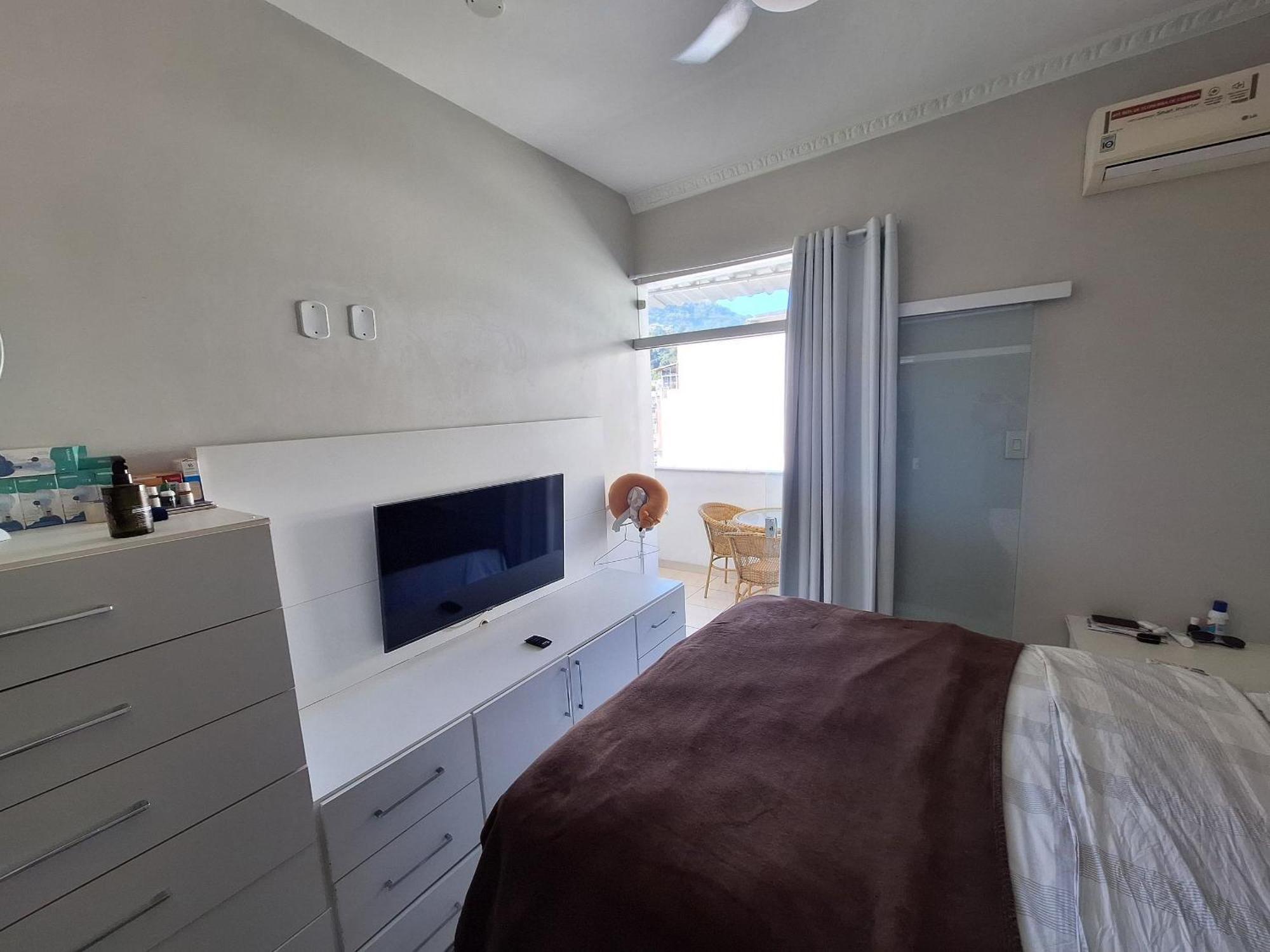 Apartamento Super Completo Quadra Da Praia Vista Mar Varanda Copacabana Rio de Janeiro