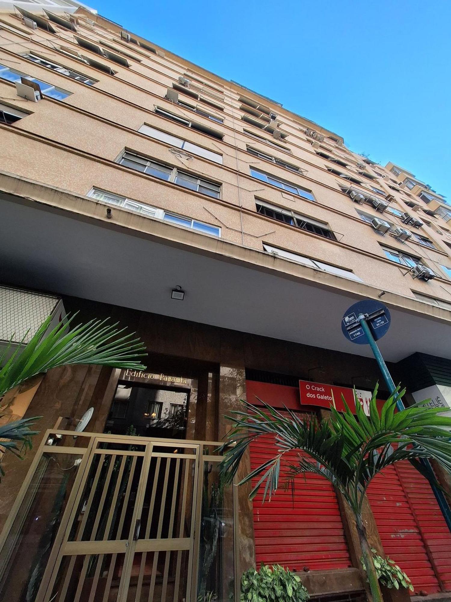Super Completo Quadra Da Praia Vista Mar Varanda Copacabana Apartamento *